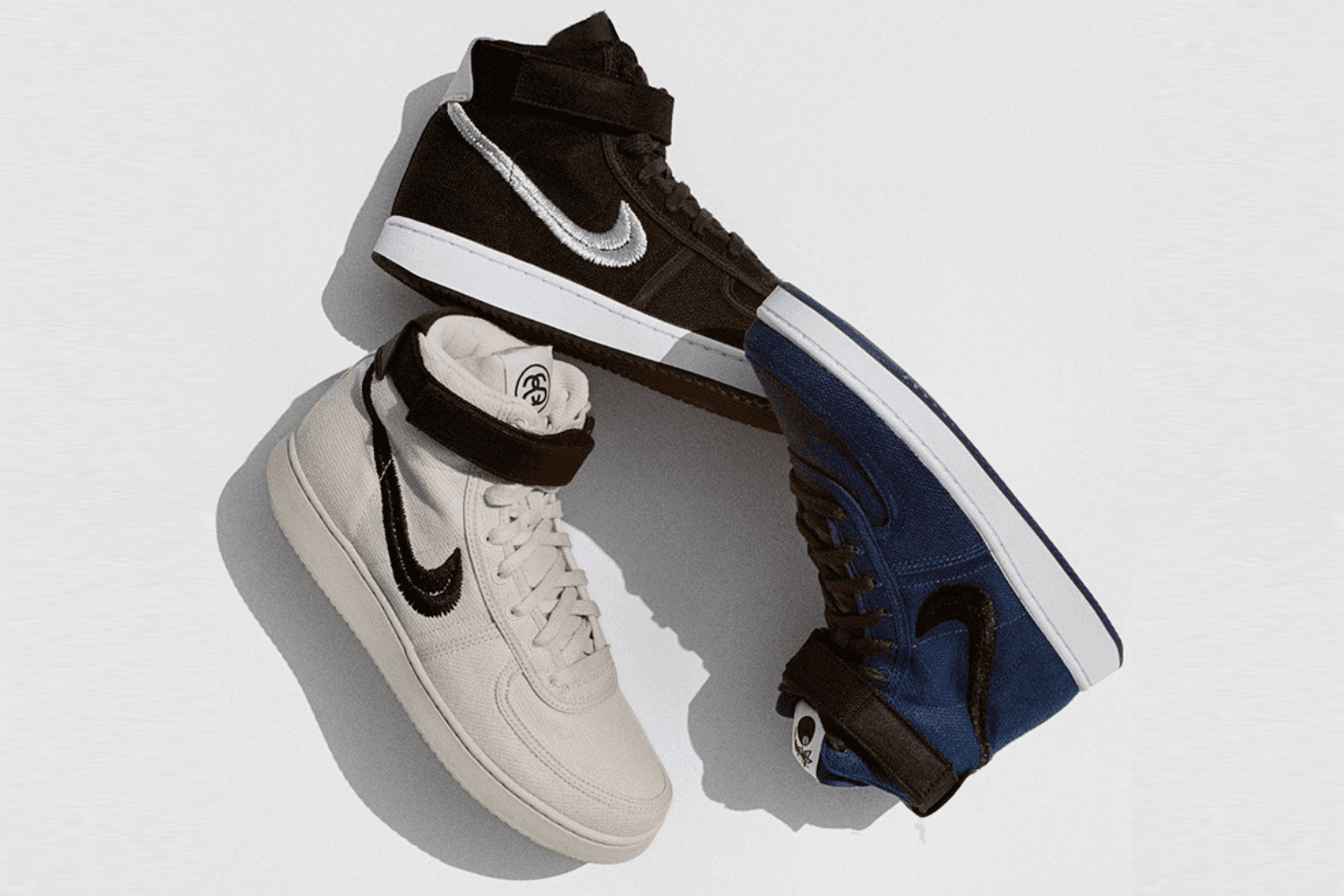 Release informatie: Stüssy x Nike Vandal High pack