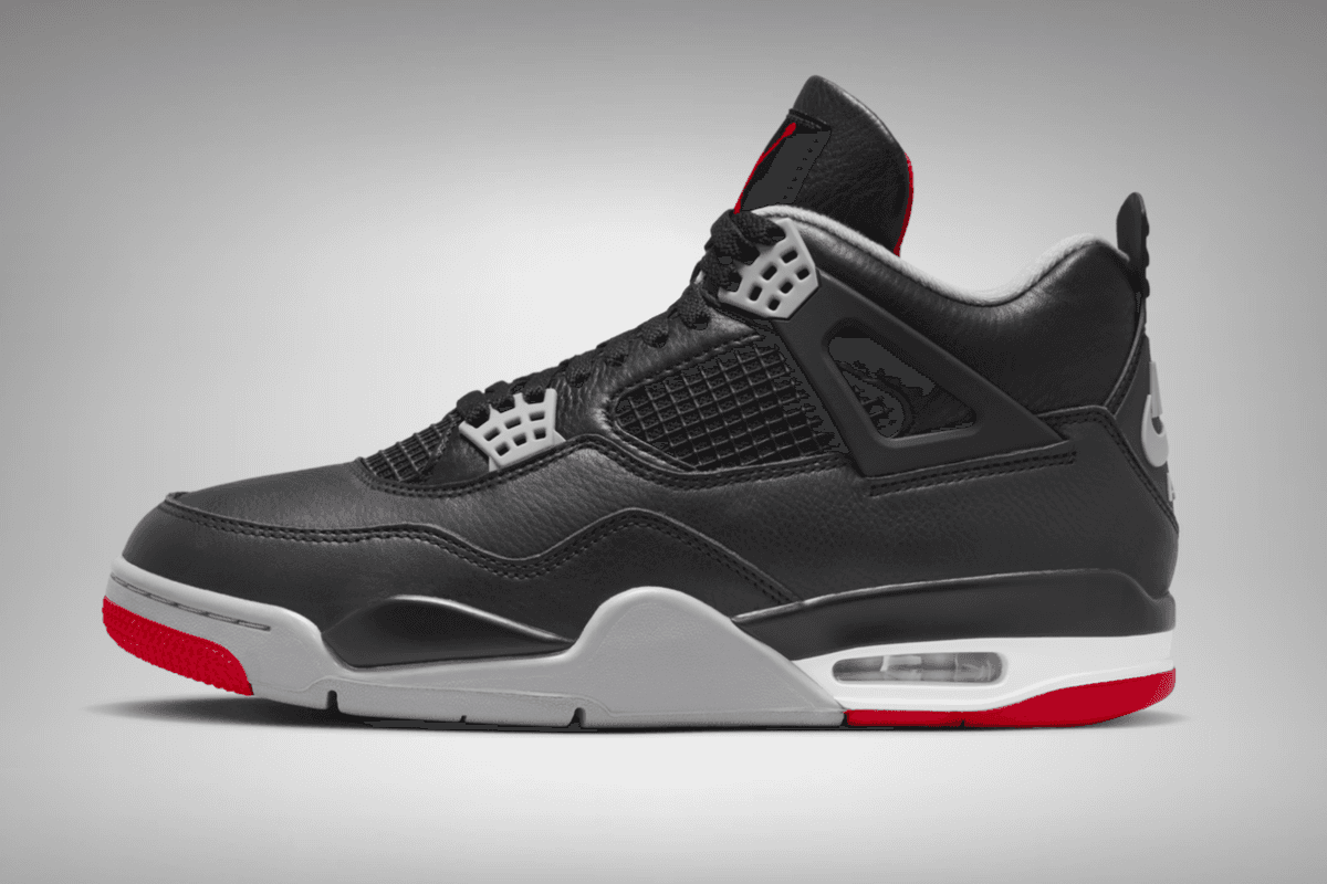 Officiële beelden van de Air Jordan 4 &#8216;Bred Reimagined&#8217;