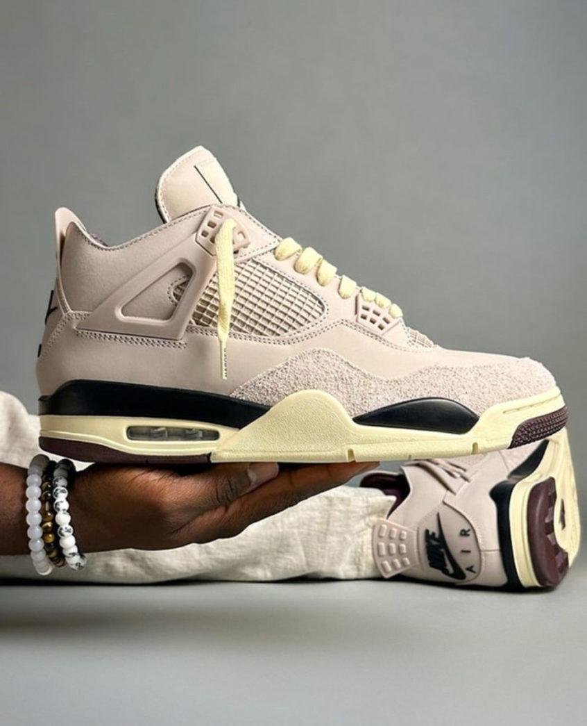 A Ma Maniére x Air Jordan 4 'Fossil Stone'