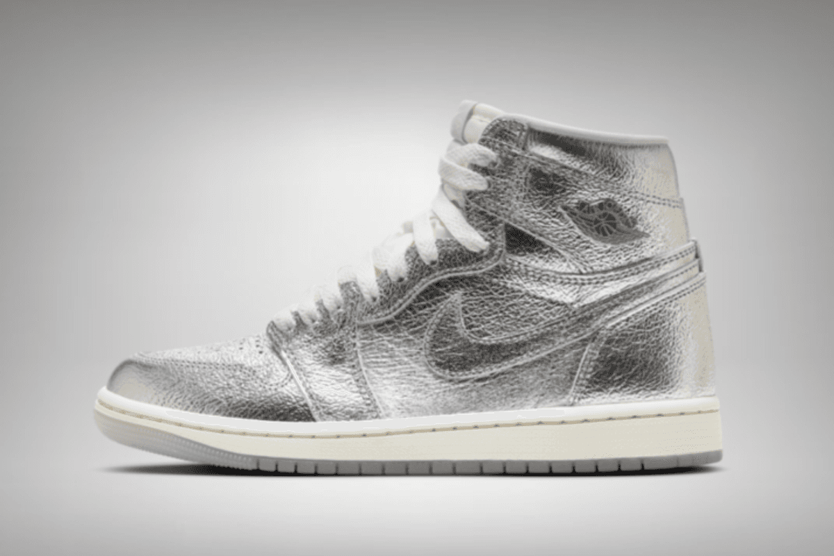 Officiële beelden van de Nike Air Jordan 1 High OG &#8216;Chrome&#8217;