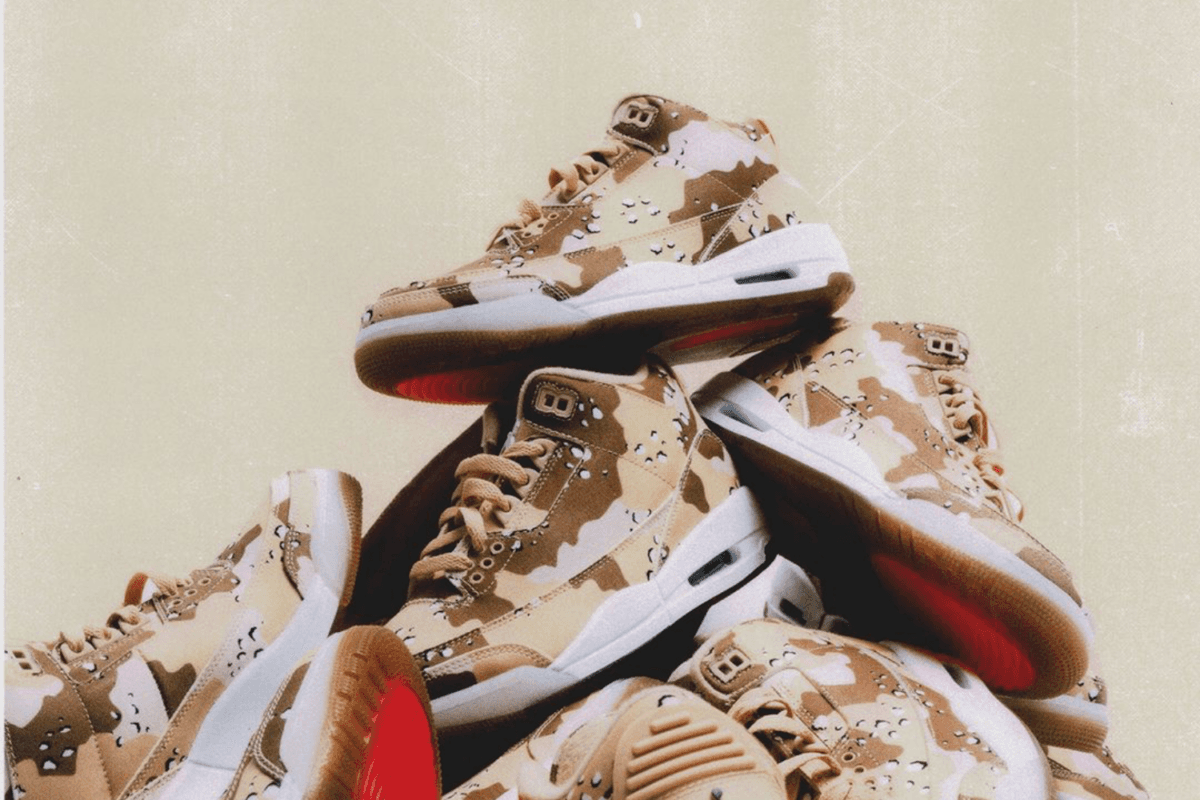 Out now: WNBA x Air Jordan 3 &#8216;Desert Camo&#8217;