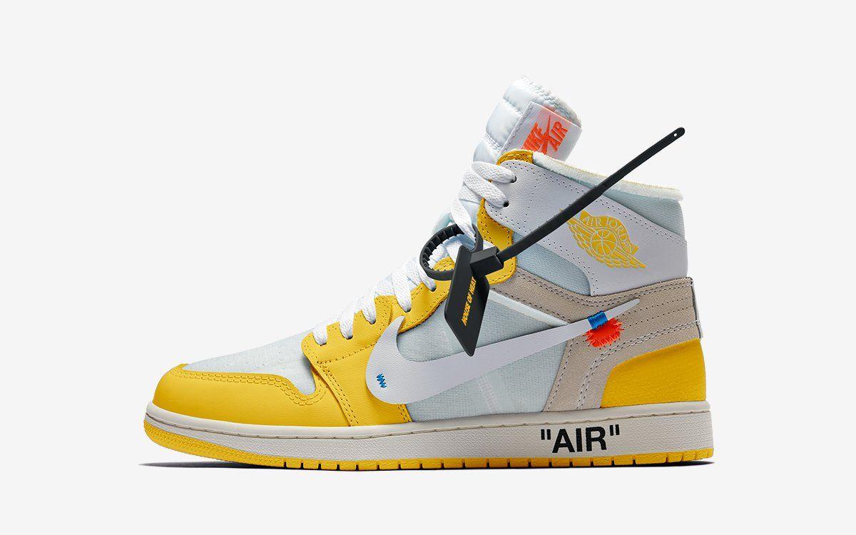 Off-White x Air Jordan 1 “Canary Yellow”