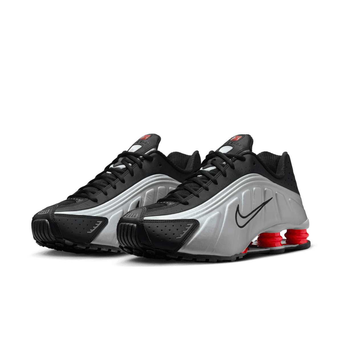 Nike Shox R4 'Black Metallic Silver'