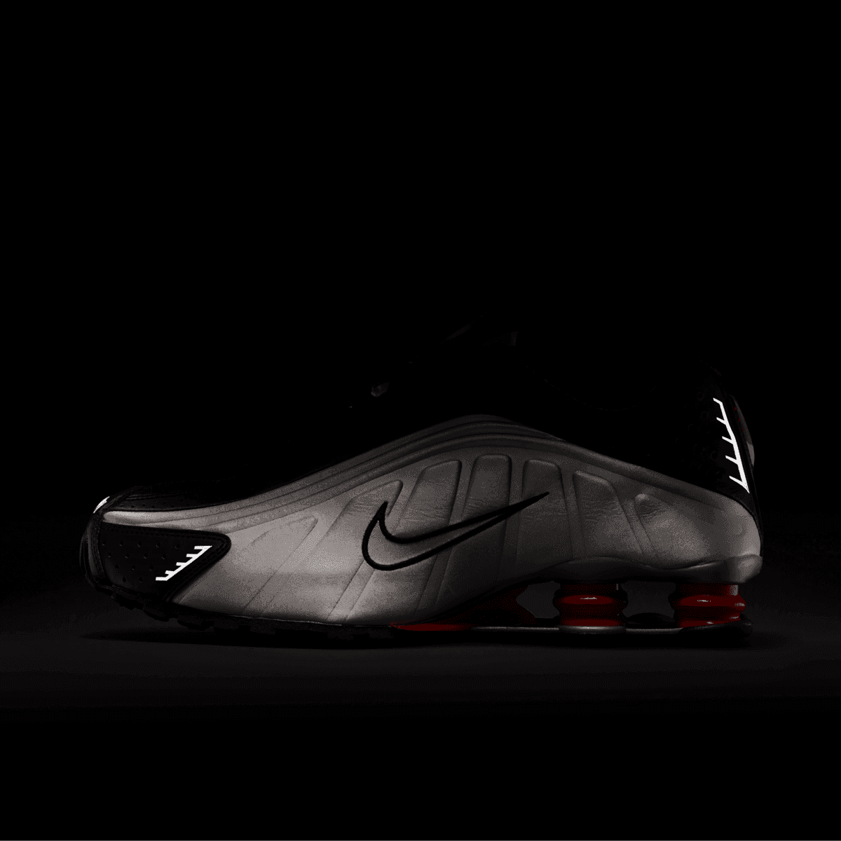 Nike Shox R4 'Black Metallic Silver'