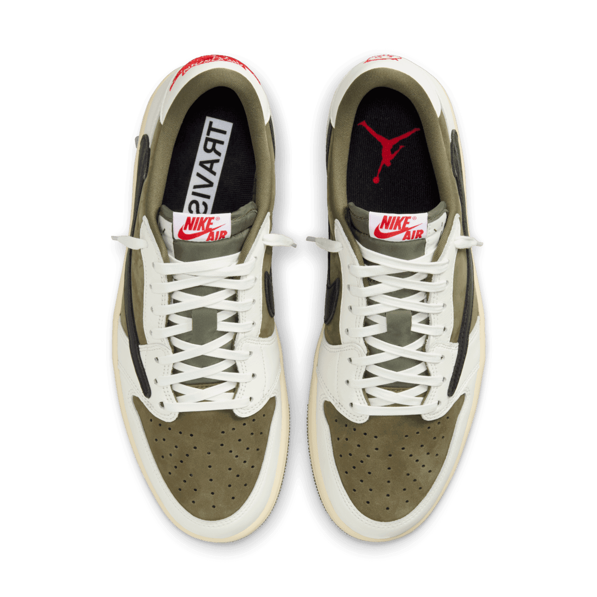 Travis Scott x Air Jordan 1 Low 'Medium Olive'