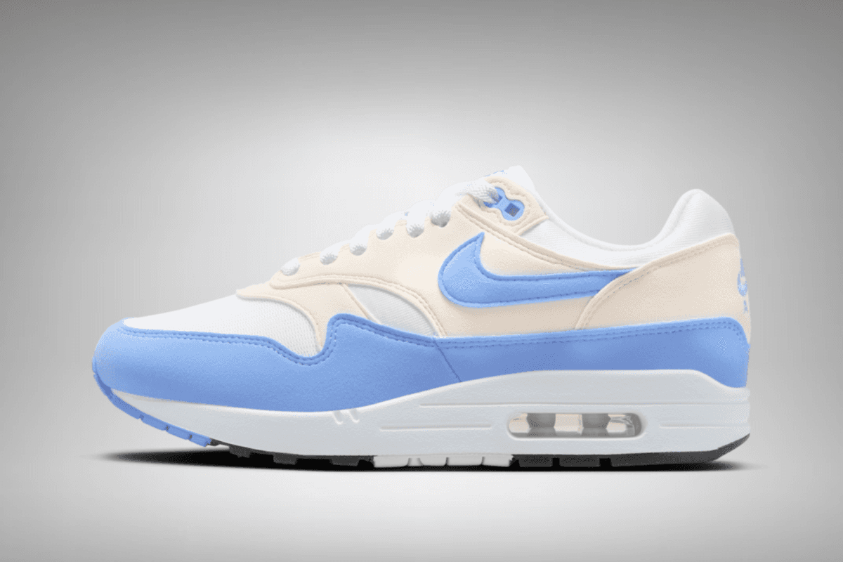 De Nike Air Max 1 WMNS &#8216;Royal Pulse&#8217; gaat droppen in 2024