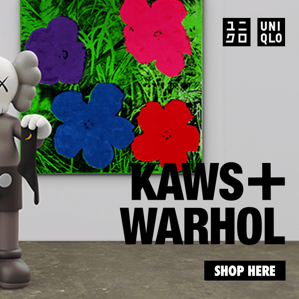 Uniqlo x Kaws banner