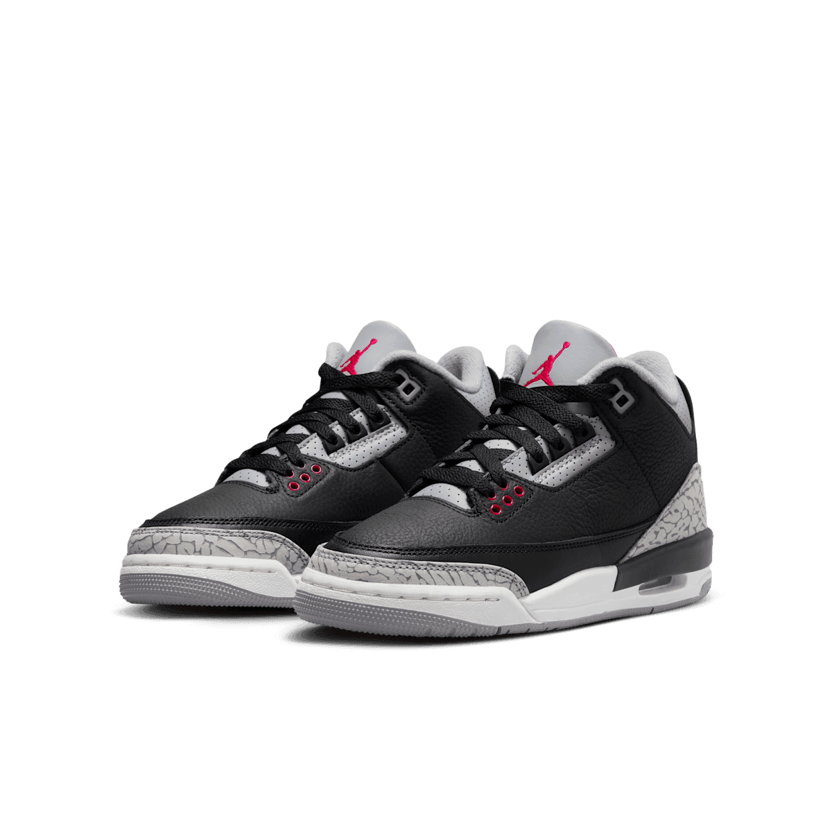 Air Jordan 3 Black Cement Grade School