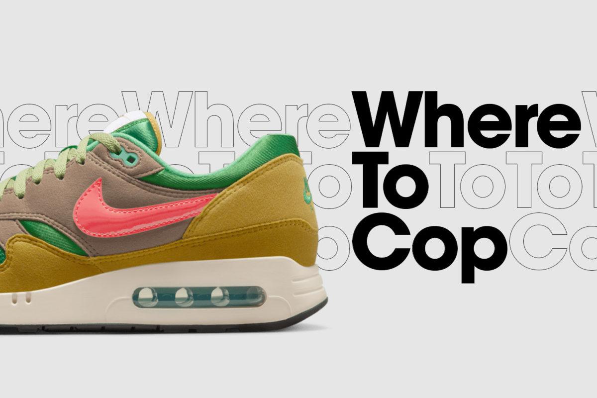 Where to cop: Nike Air Max 1 &#8217;86 PRM &#8216;Powerwall BRS&#8217; &#8211; 2024