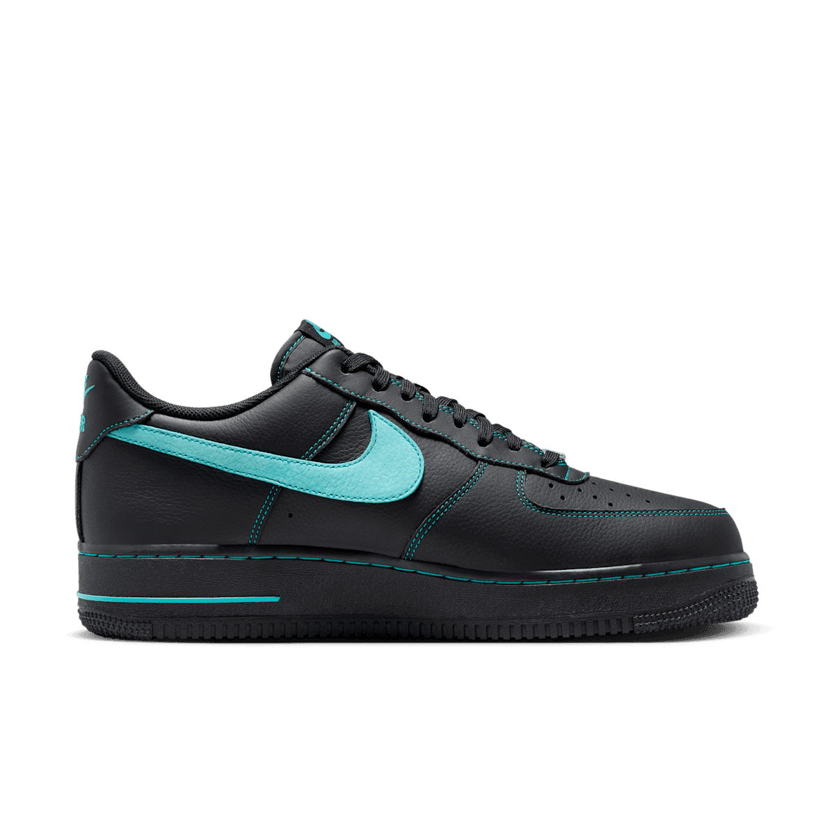 Nike Air Force 1 '07 LV8 'Black & Aurora Green'