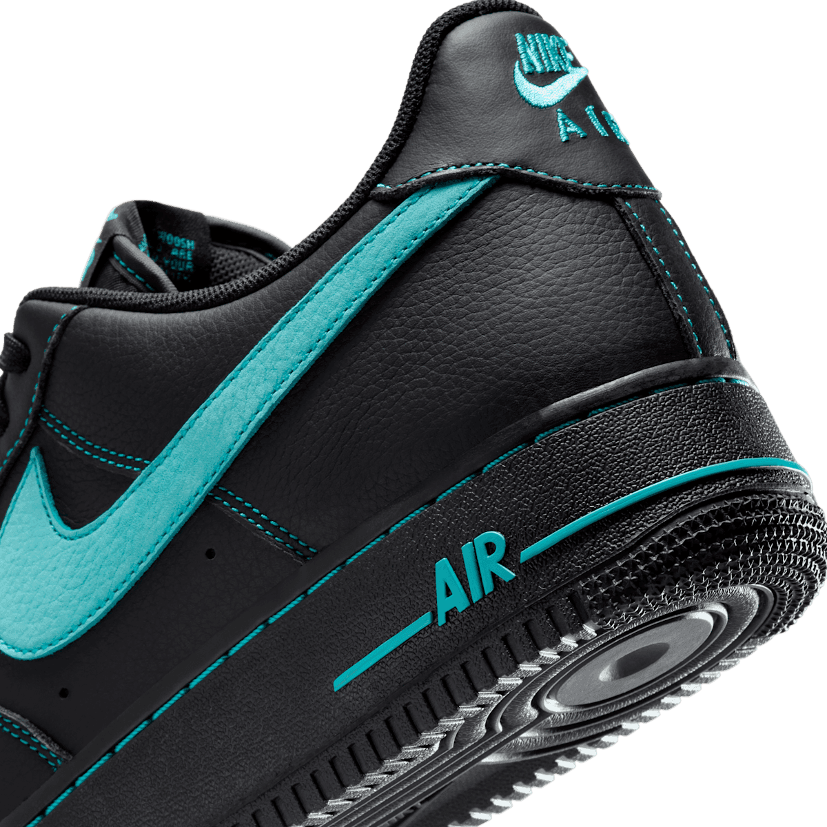 Nike Air Force 1 '07 LV8 'Black & Aurora Green'