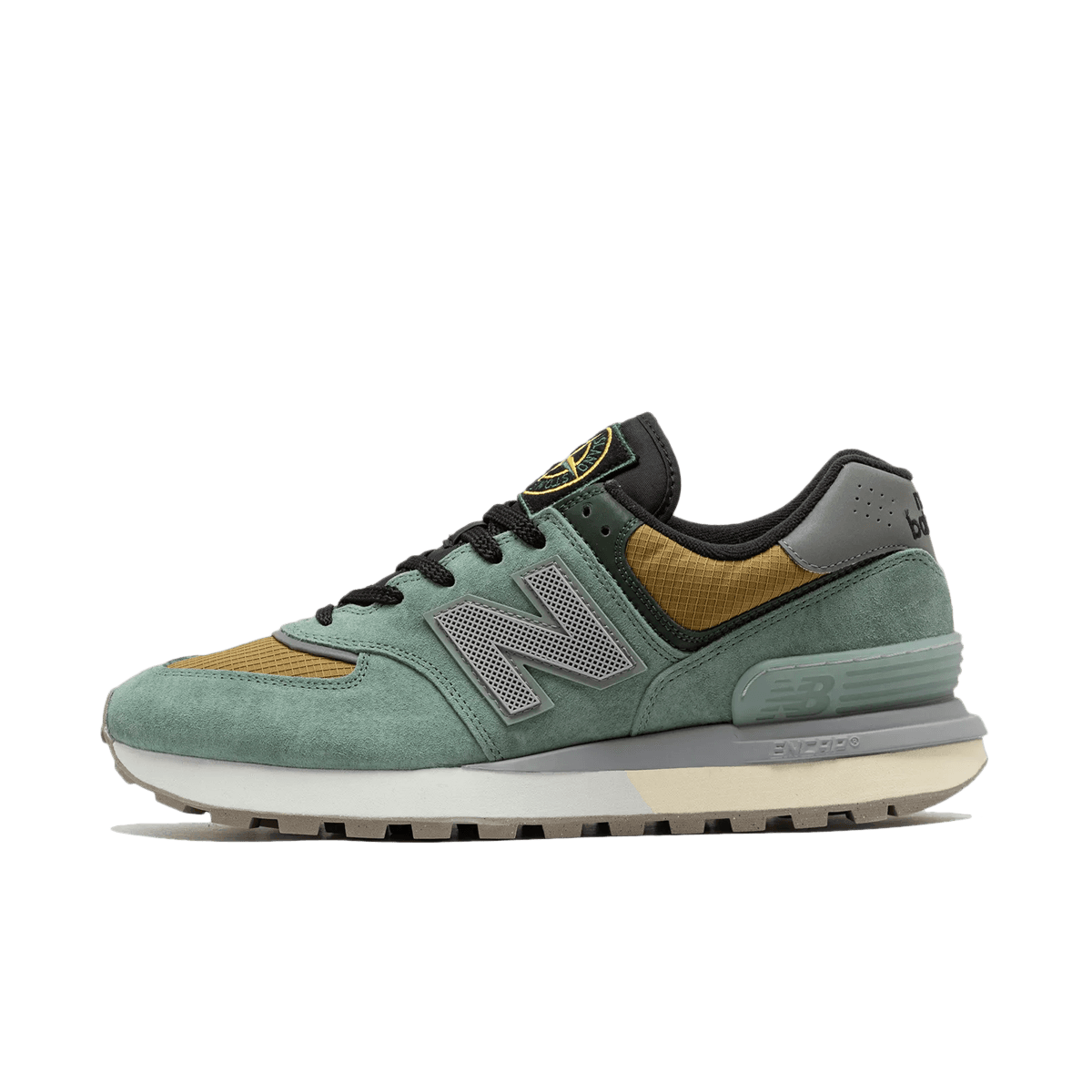 Stone Island x New Balance 574 Legacy 'Light Green'