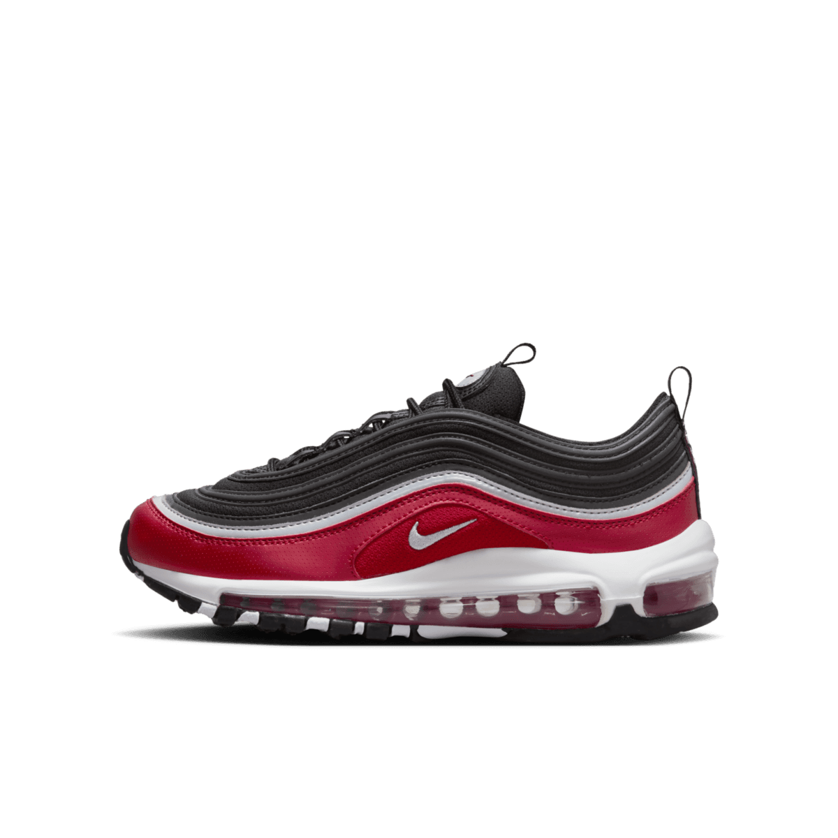 Nike Air Max 97 SE GS 'Black Varsity Red'