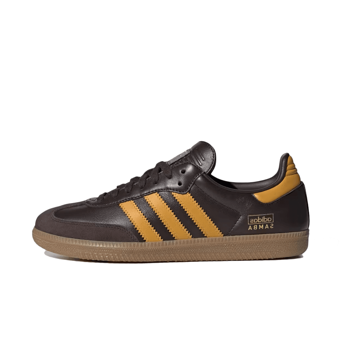 adidas Samba OG 'Dark Brown Preloved Yellow'