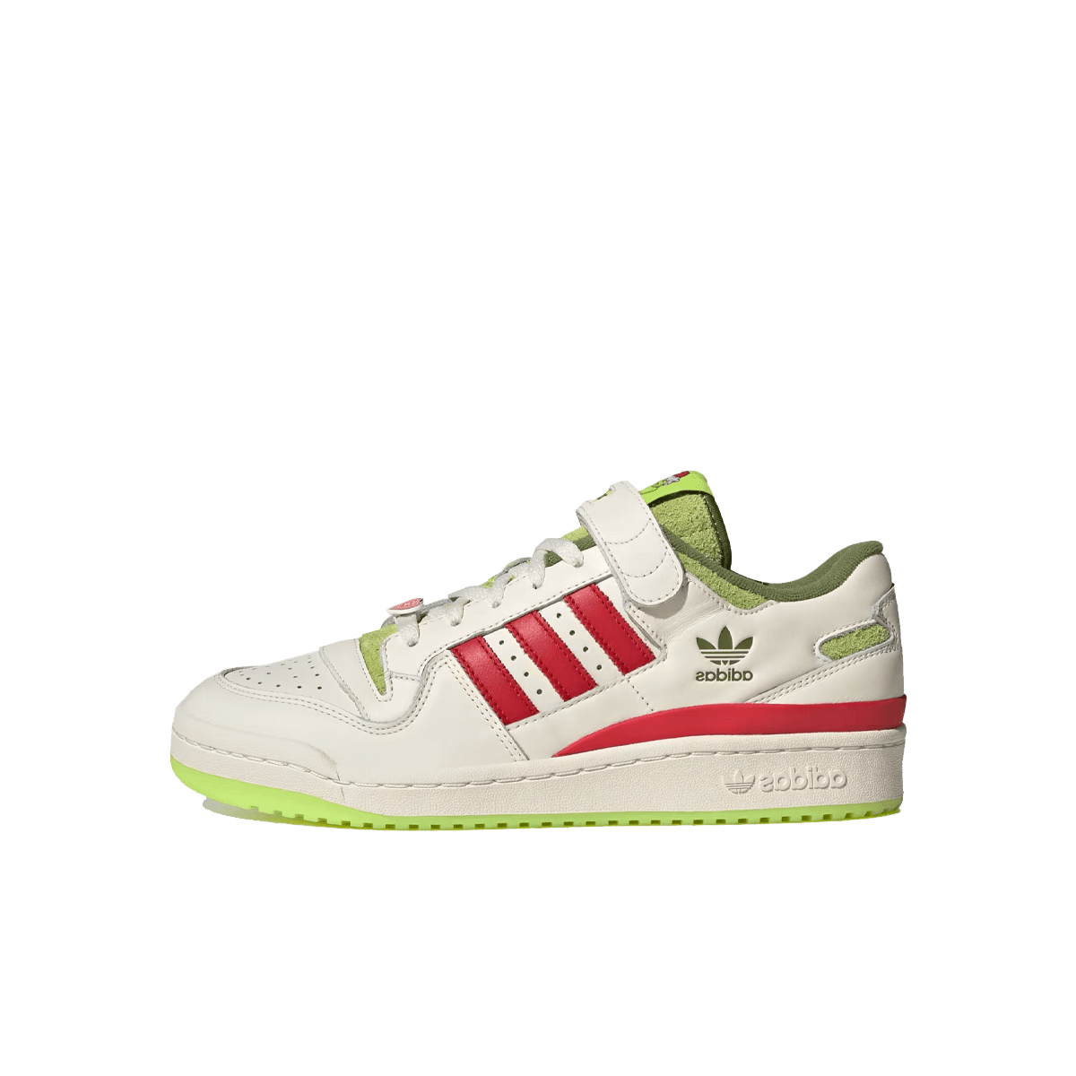 The Grinch x adidas Forum Low GS 'Cream White'