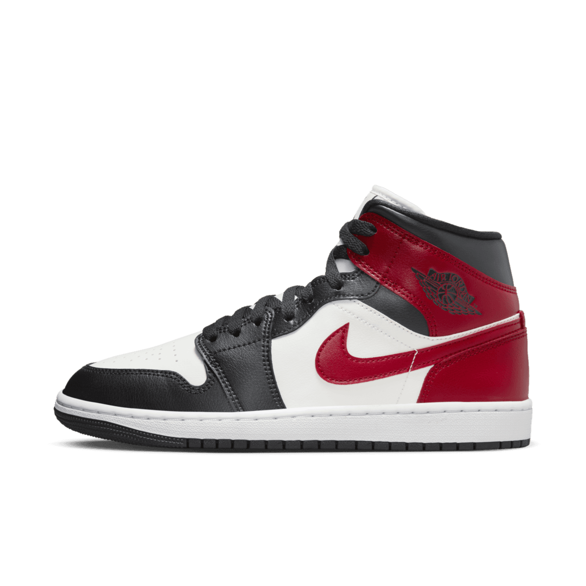 Air Jordan 1 Mid WMNS 'Black Toe'