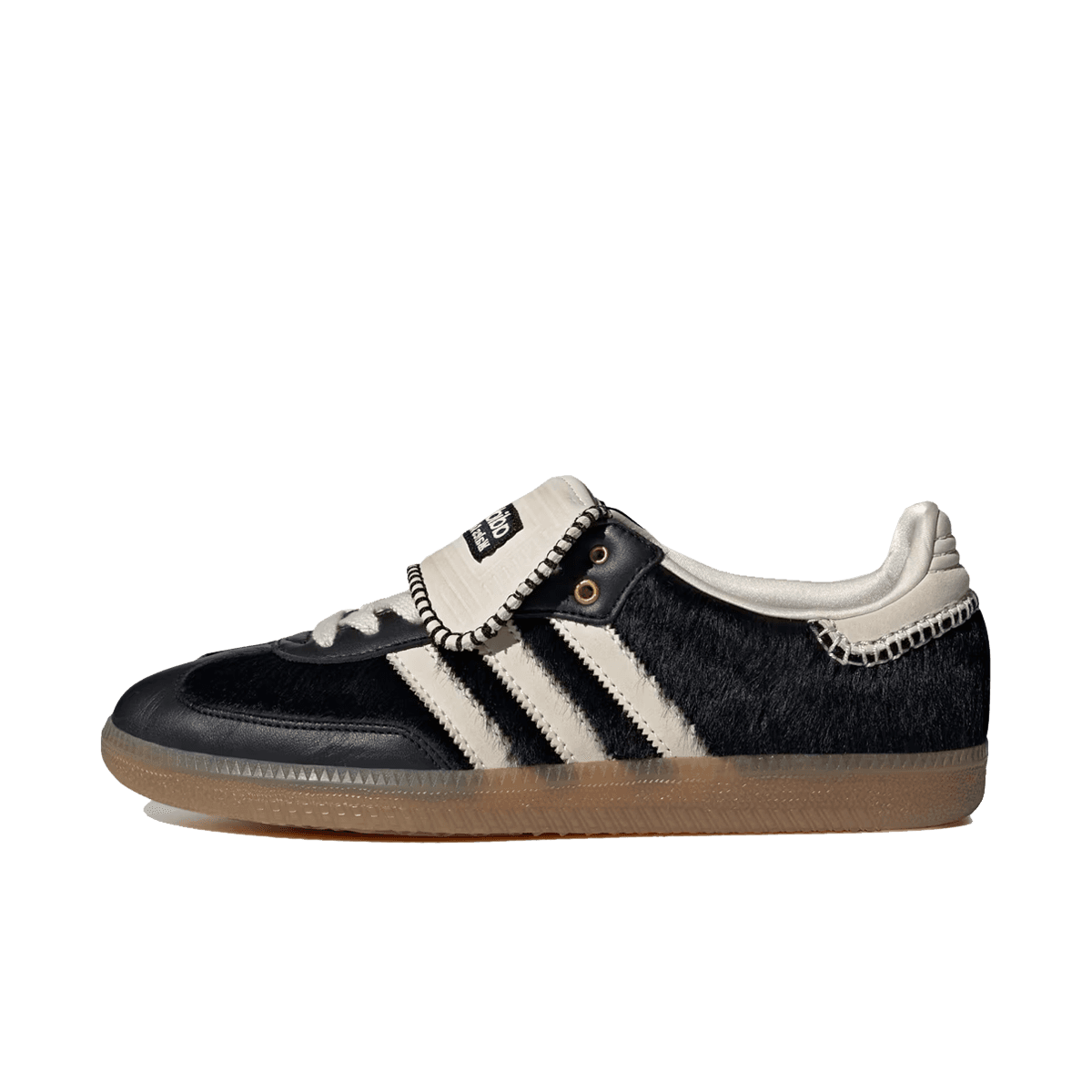 Wales Bonner x adidas Samba Pony Tonal Low 'Core Black'