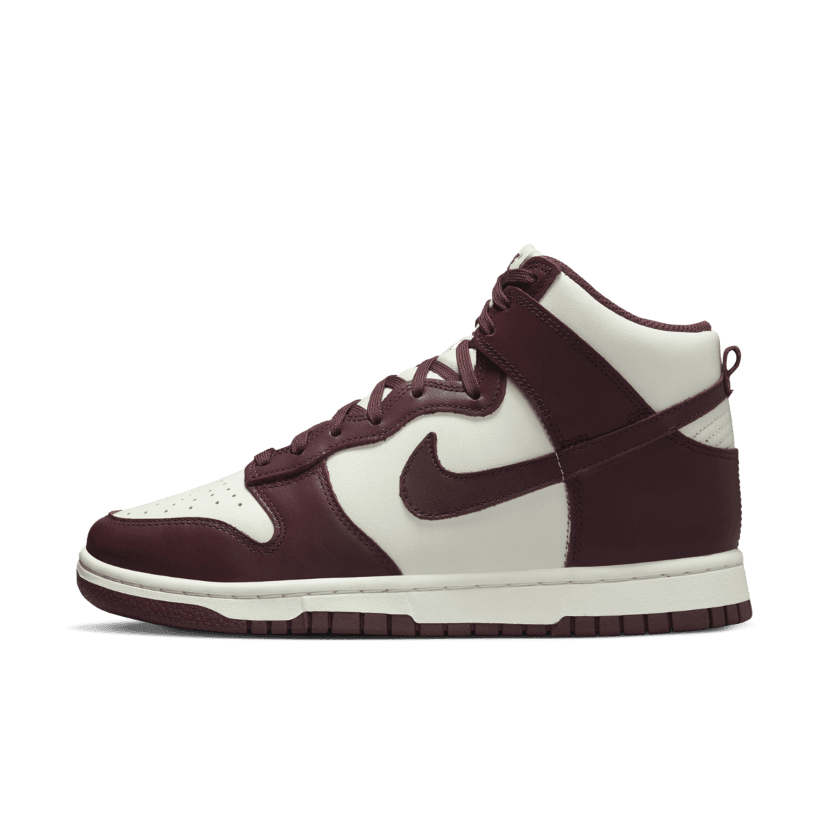 Nike Dunk High 'Burgundy Crush'