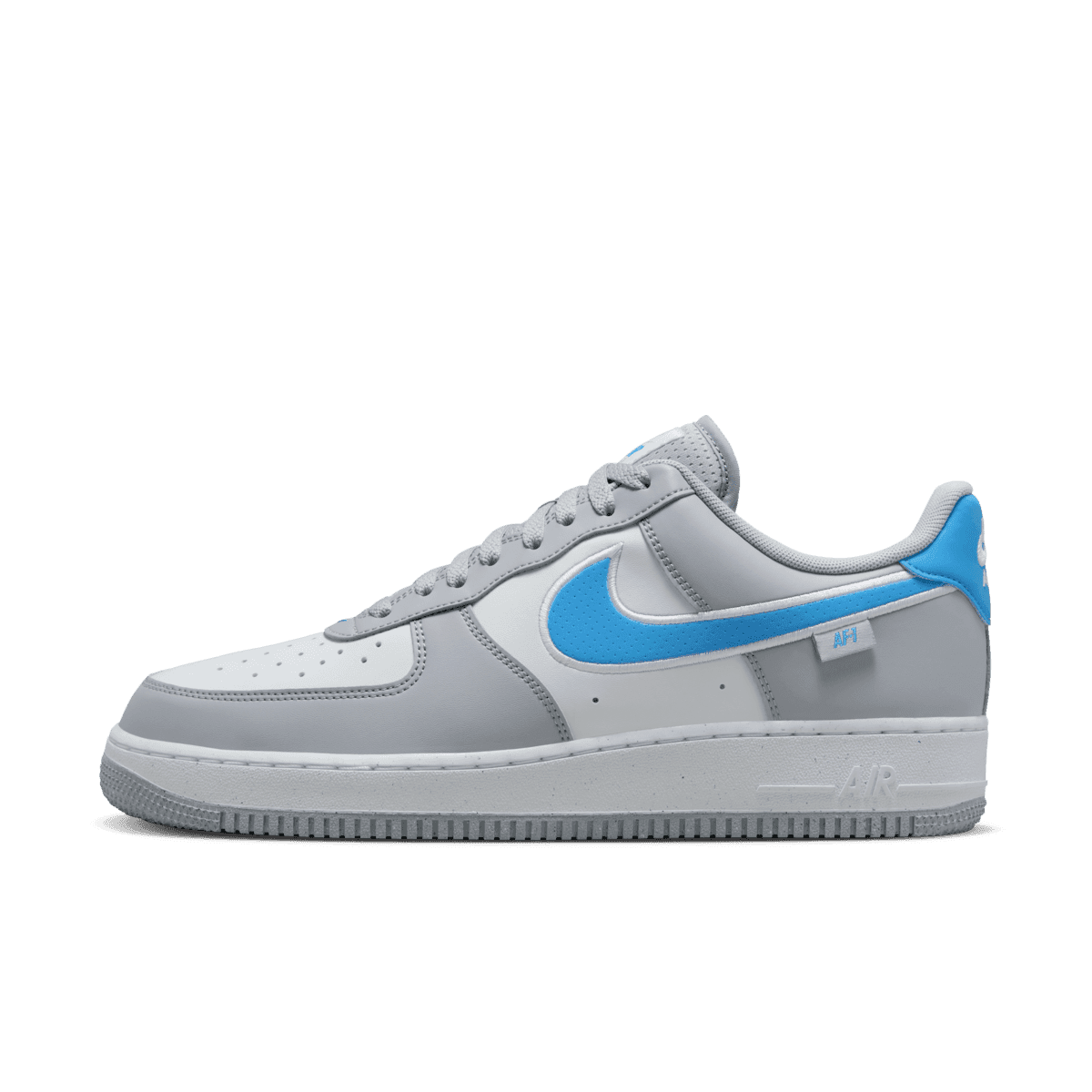 Nike Air Force 1 '07 'Grey & University Blue'