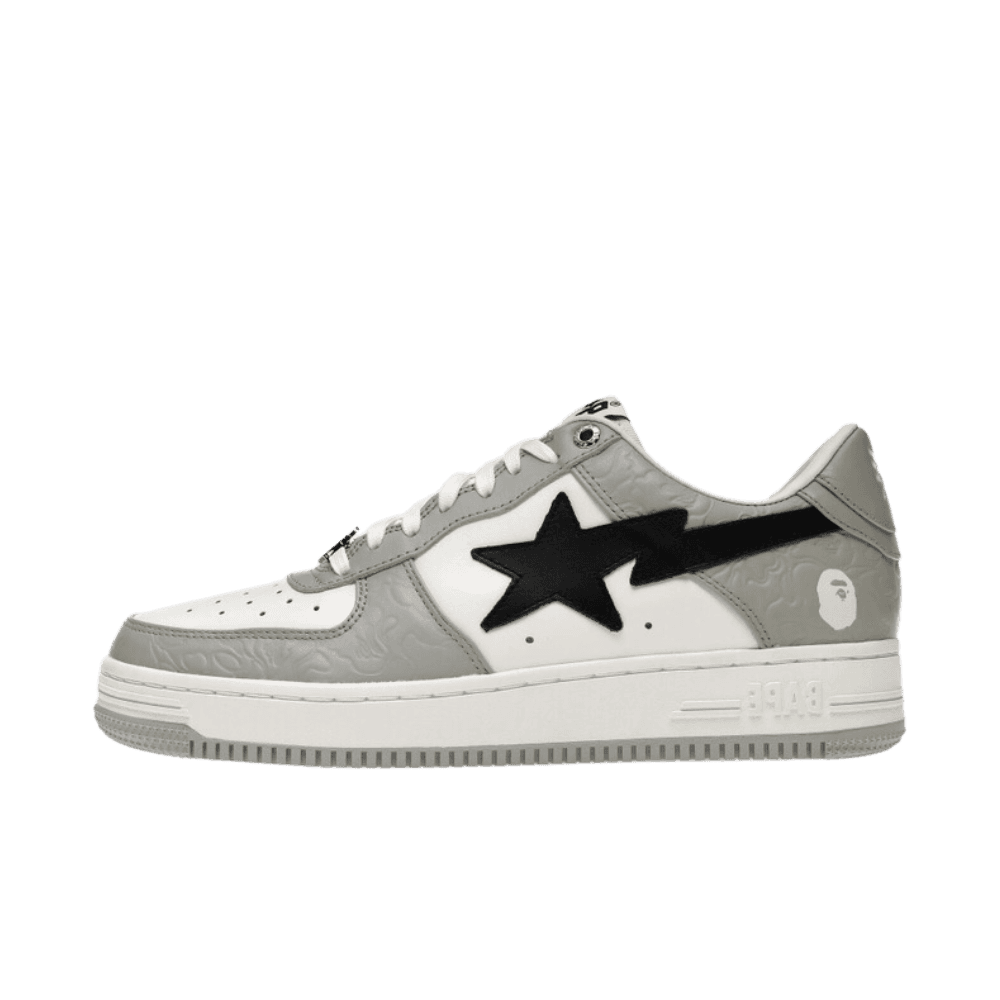 A Bathing Ape Bape Sta Low Grey Black