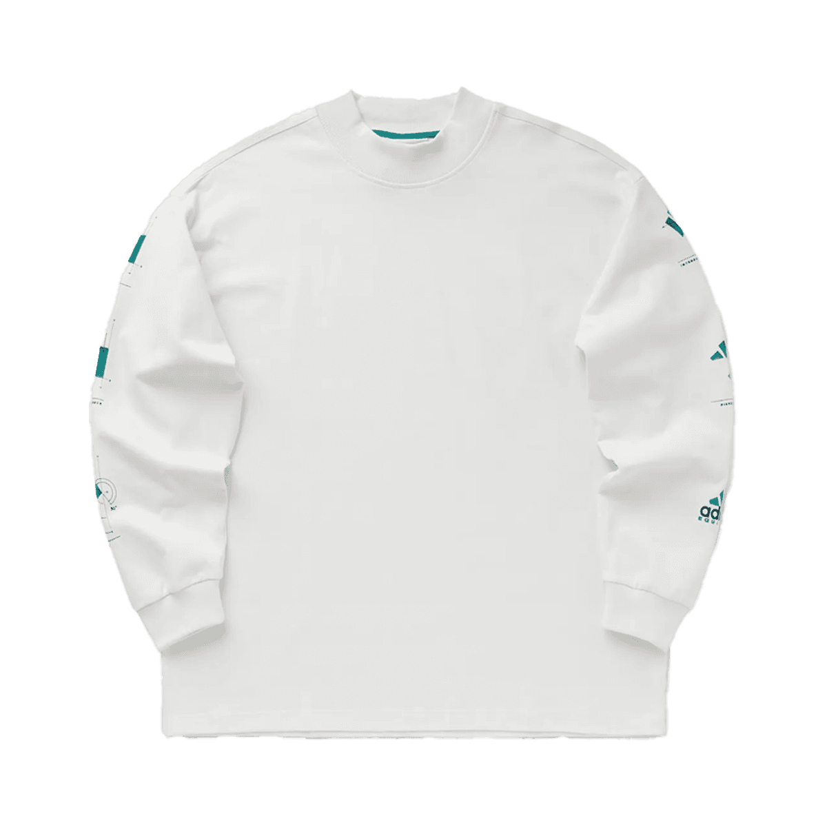 adidas EQT Long-Sleeve Graphic Tee 'White'