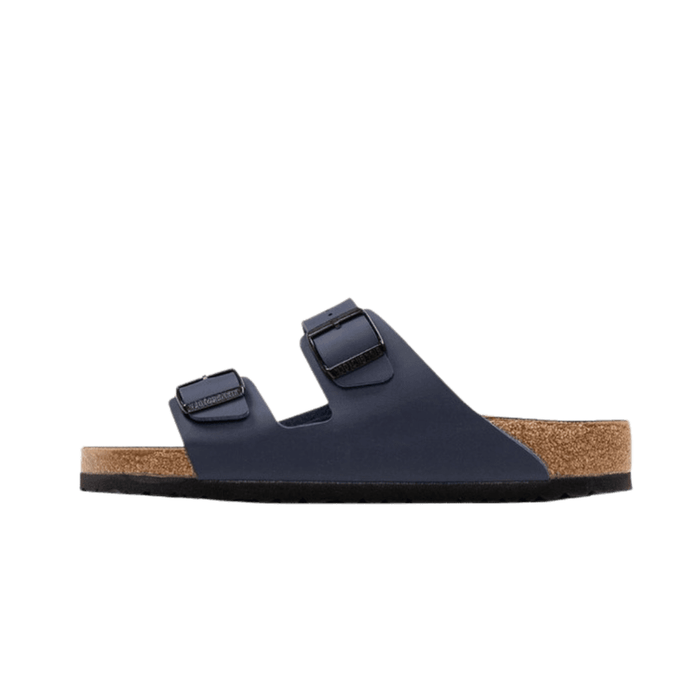 Birkenstock Arizona Birko Flor Navy Sandals