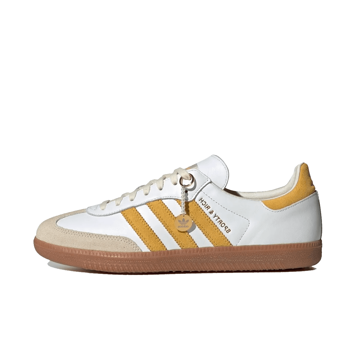 Sporty & Rich x adidas Samba 'White Bold Gold'