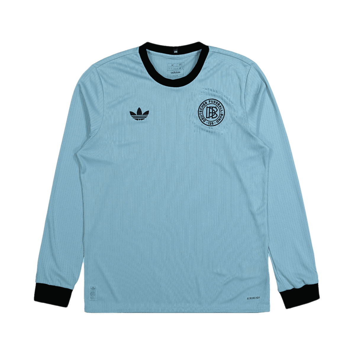 adidas Deutschland Longsleeve Jersey 'Blue' - 125th Anniversary