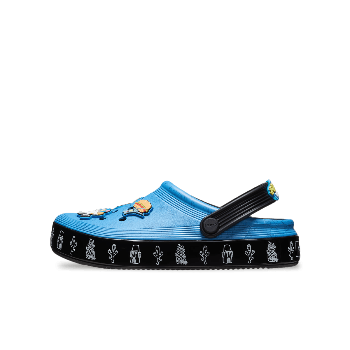 SpongeBob SquarePants x Crocs Off Court Clog GS 'Under The Sea'