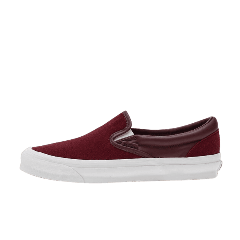 Vans Vault OG Classic Slip-On LX Suede/ Leather Port