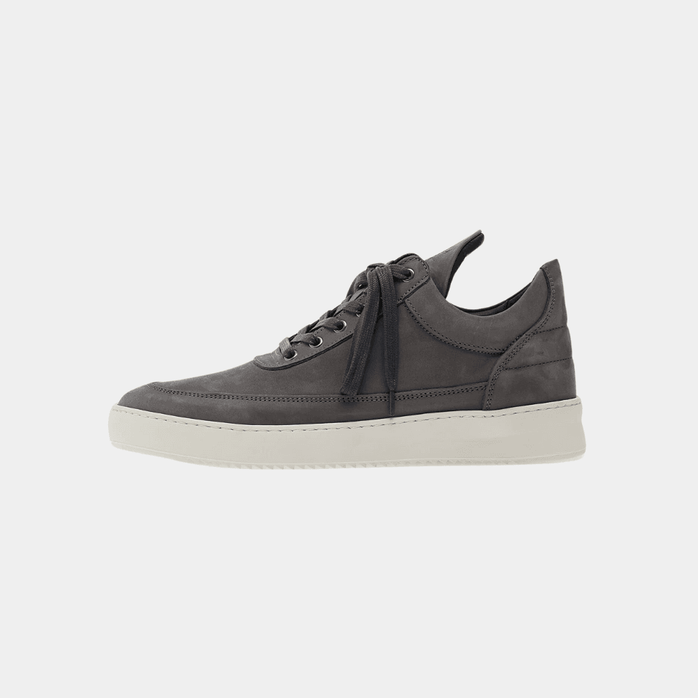 Filling Pieces Low Top Ripple Nubuck 'Shark'