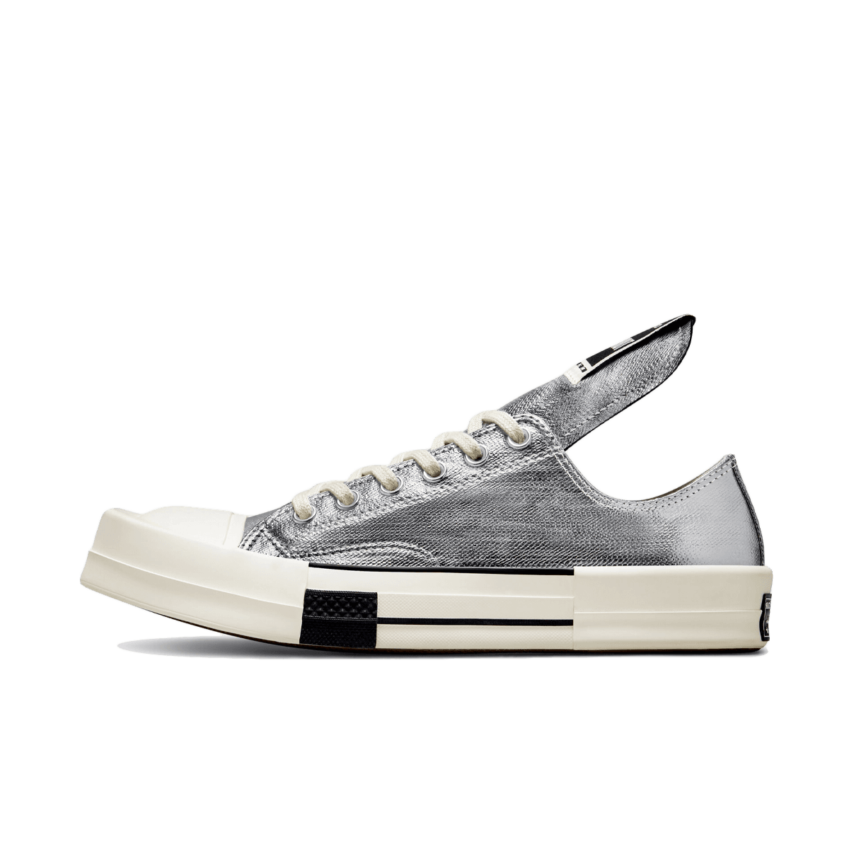 Rick Owens x Converse TURBODRK Chuck 70 Lo 'Silver'