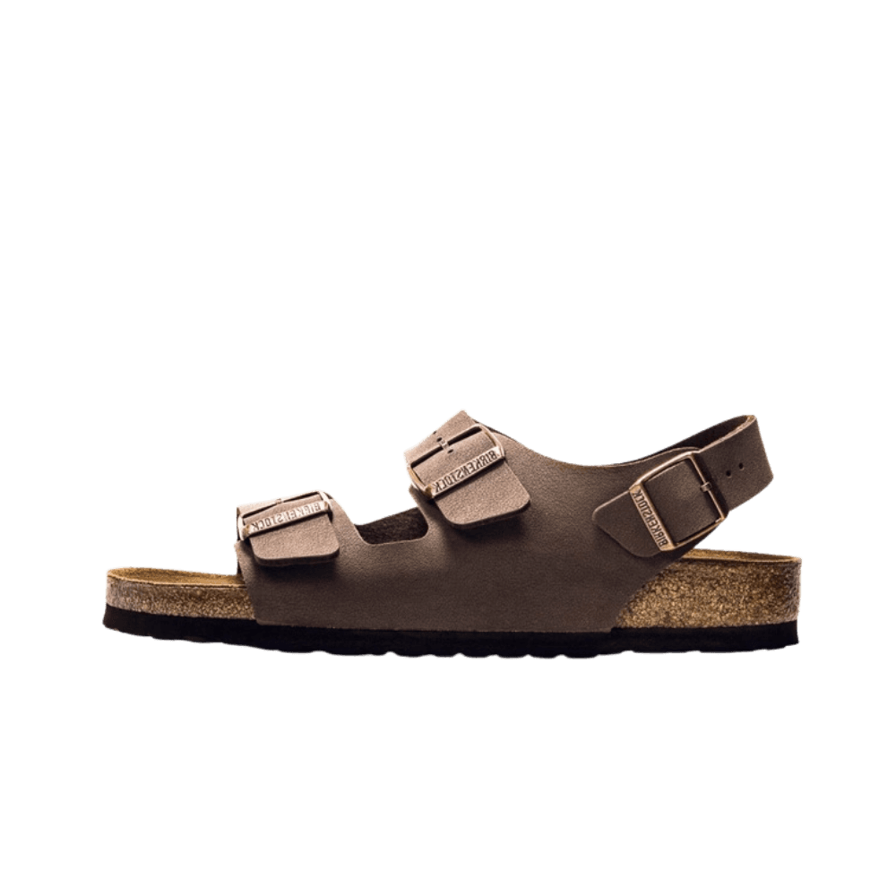 Herren Sandale - Milano - Nubuk Mocca / Normale Weite