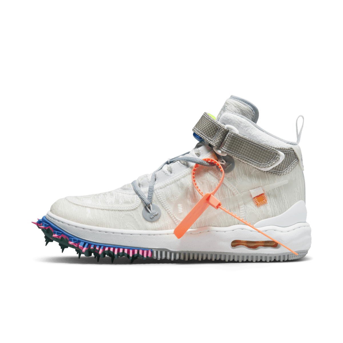 Off-White x Nike Air Force 1 Mid 'White'