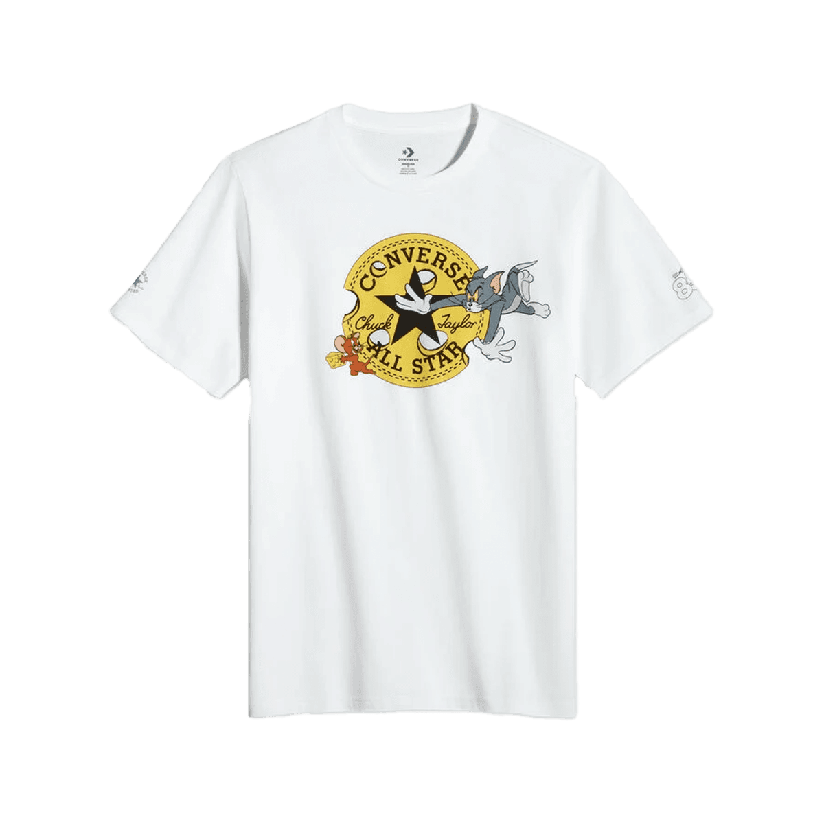 Tom and Jerry x Converse Graphic T-Shirt 'White'