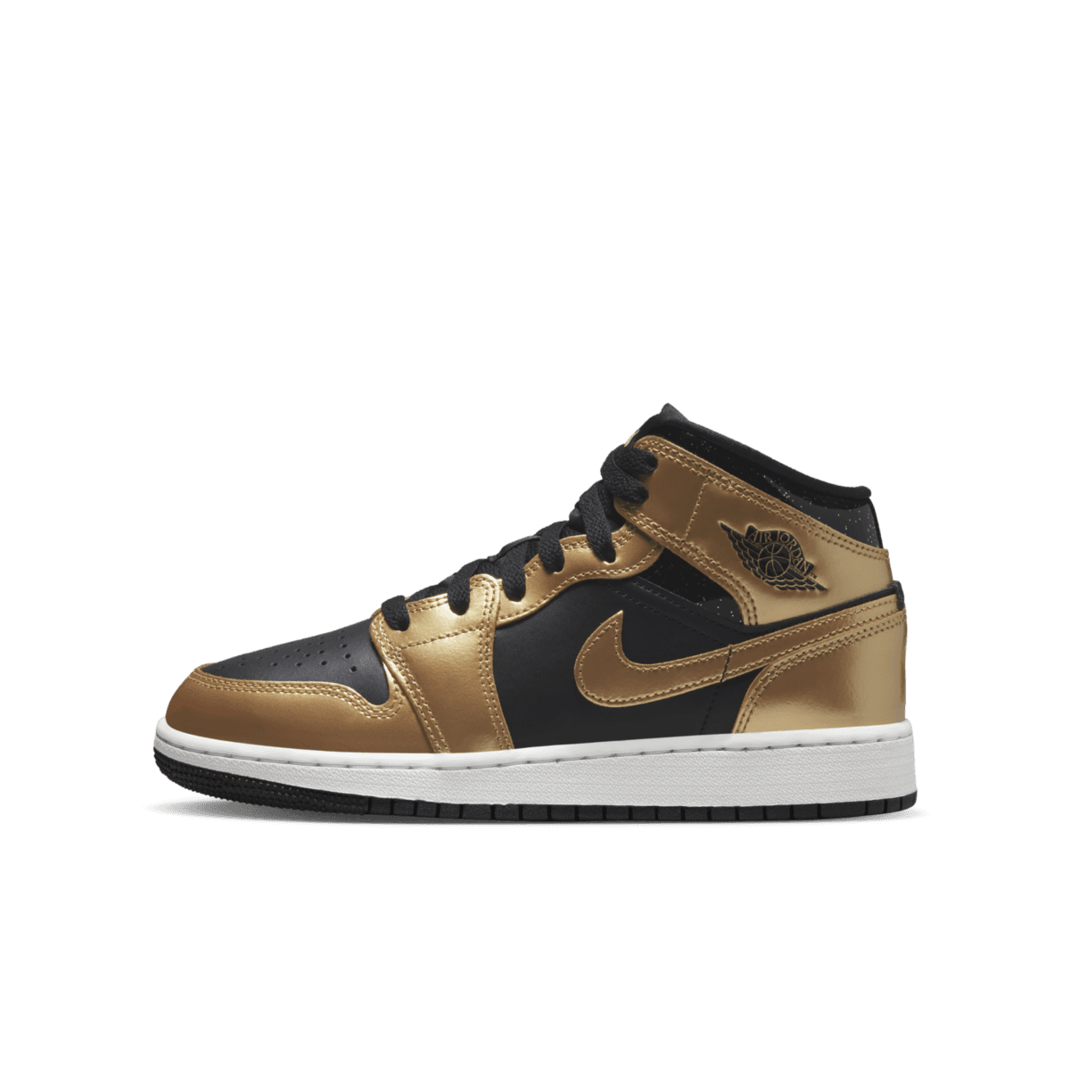 Air Jordan 1 Mid GS 'Metallic Gold'