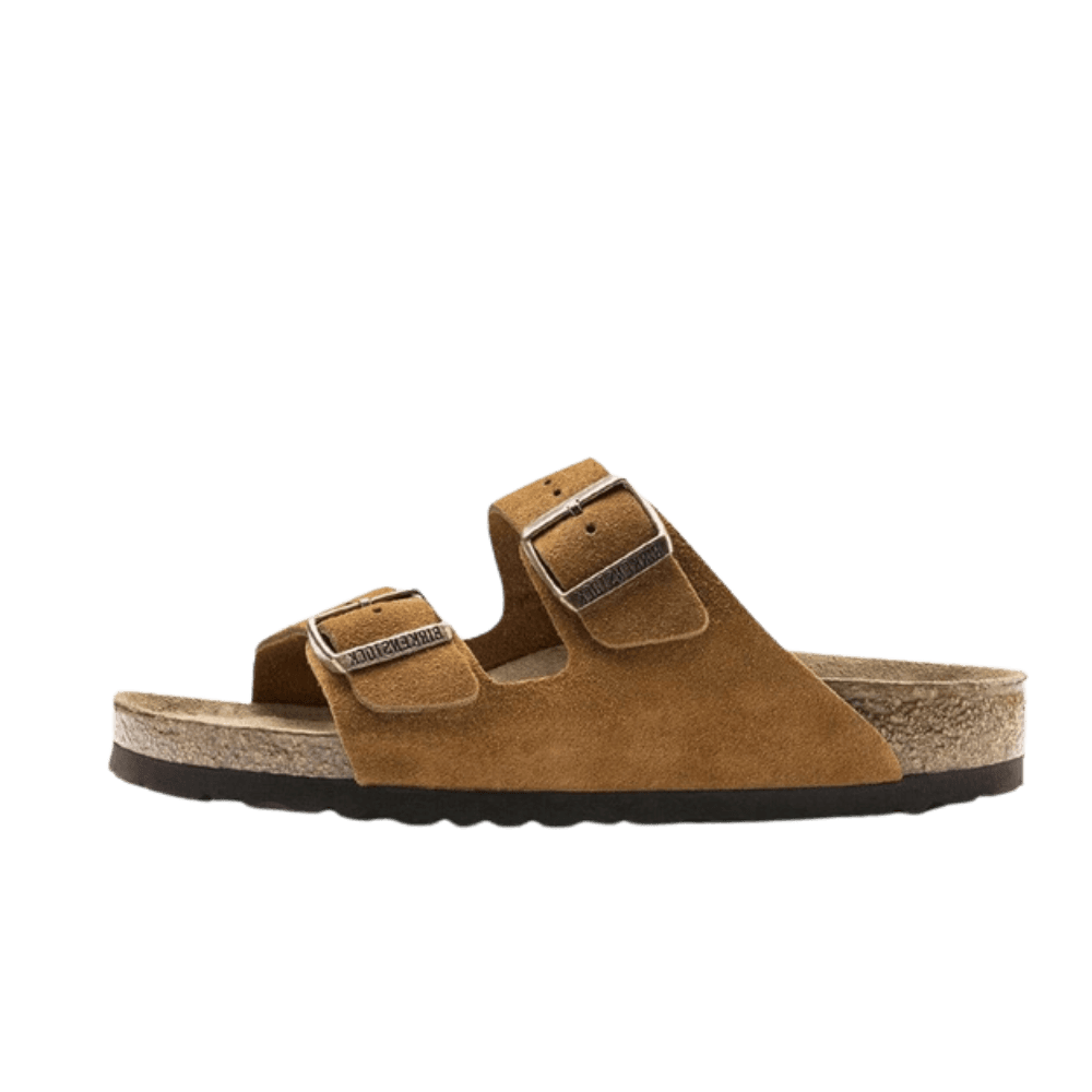 Birkenstock Arizona Mink Narrow Veloursleder Suede