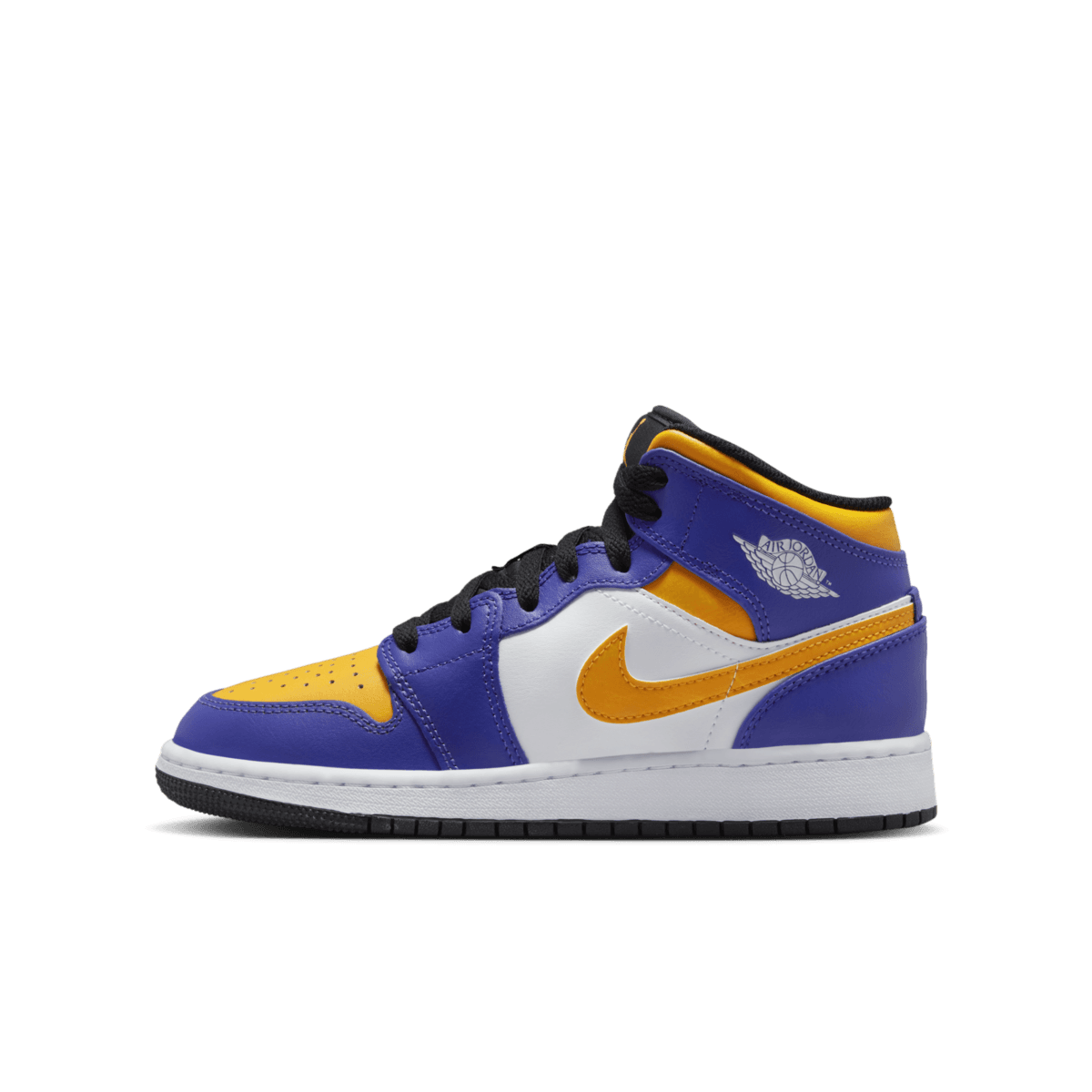 Air Jordan 1 Mid GS 'Lakers'