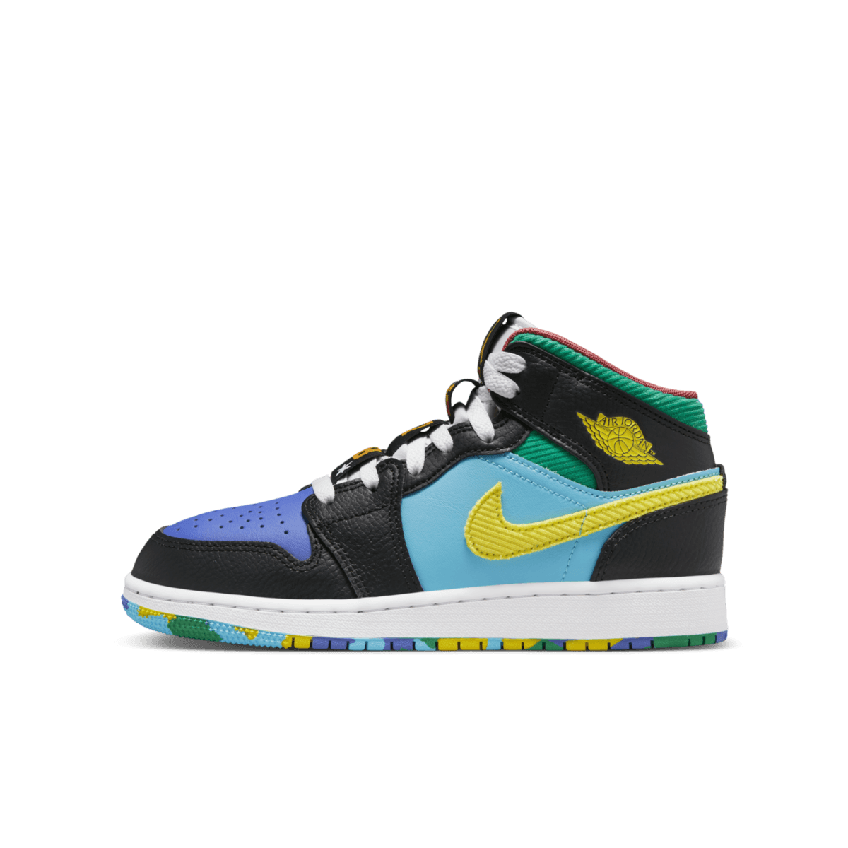 Air Jordan 1 Mid GS 'Six Championships'