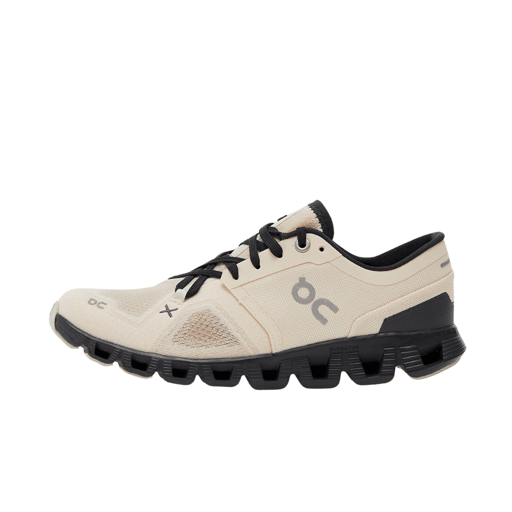 Damen Laufschuhe Beige ON RUNNING CLOUD X 3