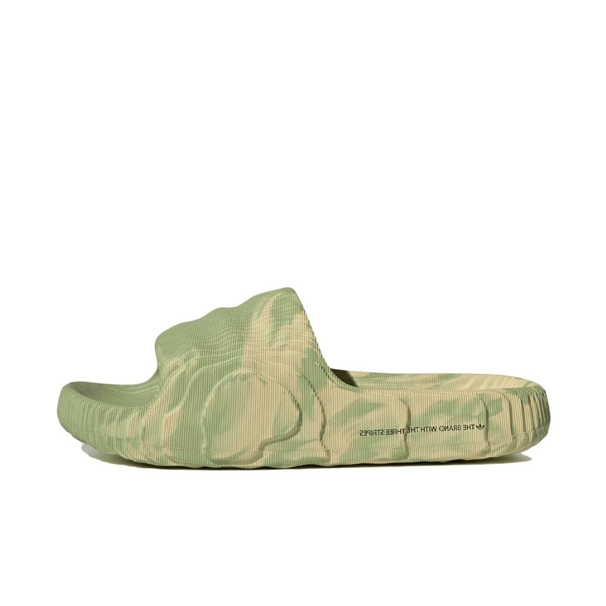 adidas adilette 22 'Magic Lime & St Desert Sand'