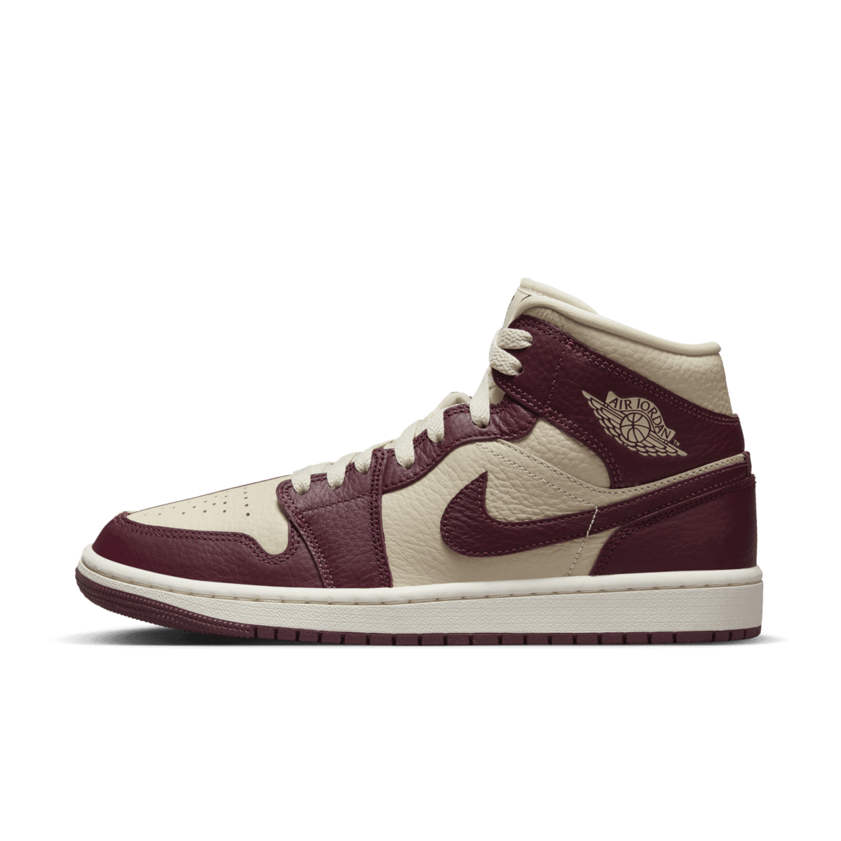 Air Jordan 1 Mid Split  'Cherrywood Red'