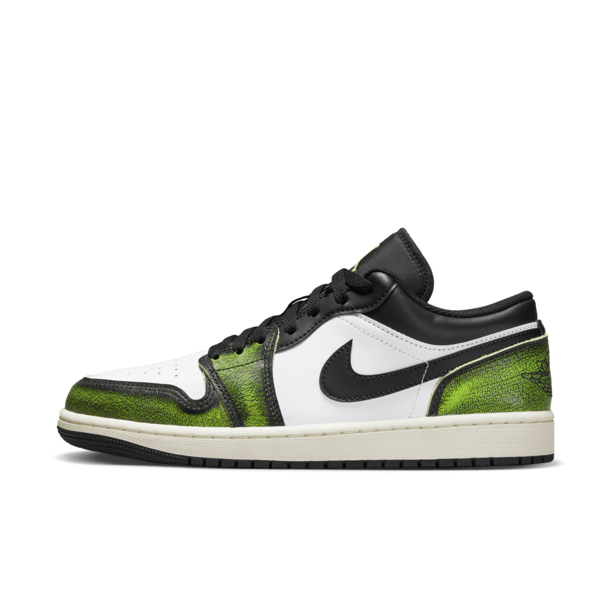 Air Jordan 1 Low Wear-Away 'Electric Green'