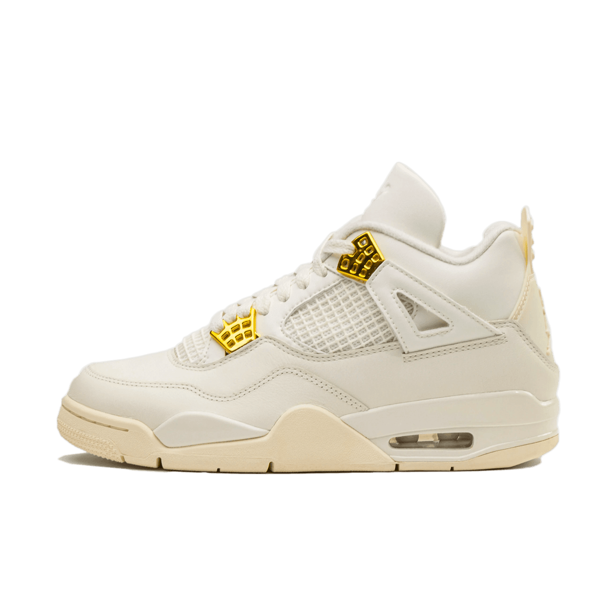 Air Jordan 4 WMNS 'Sail & Metallic Gold'