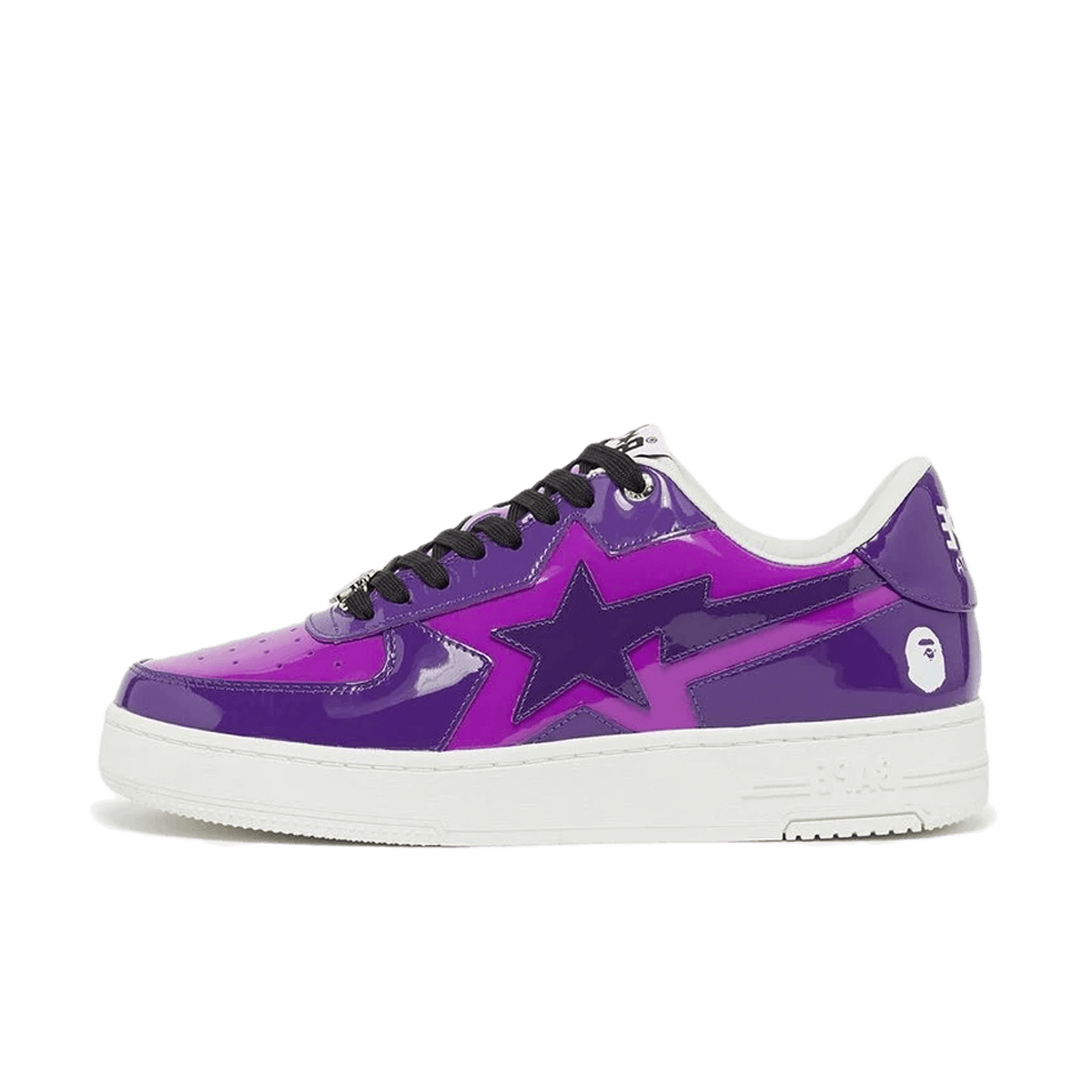 A Bathing Ape Bape Sta Icon M3 'Patent Purple'