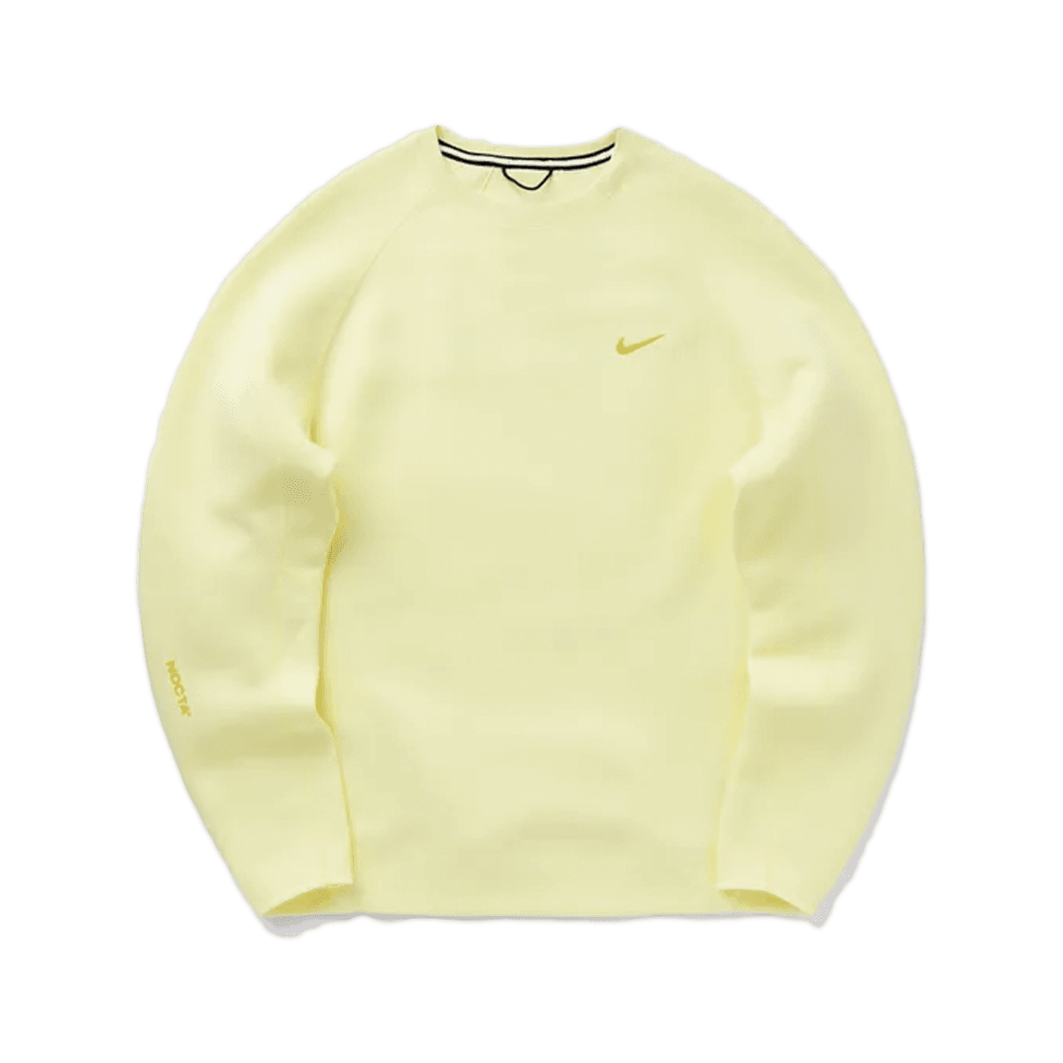 NOCTA x Nike Tech Fleece Crewneck 'Citron Tint'