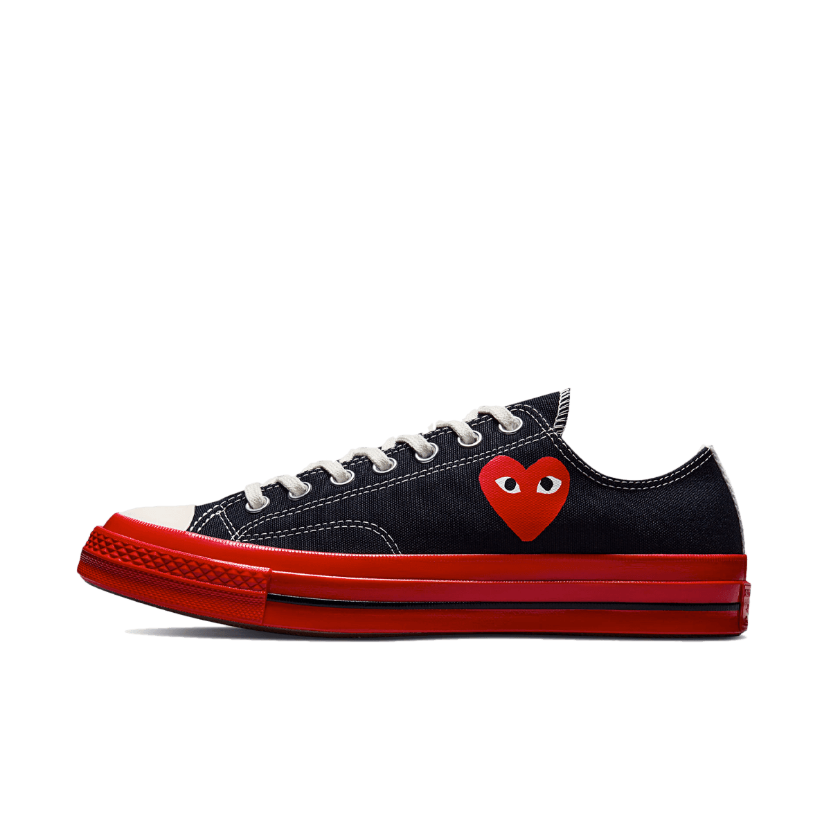 Comme des Garçons x Converse Chuck 70 Lo 'Black' - Red Sole