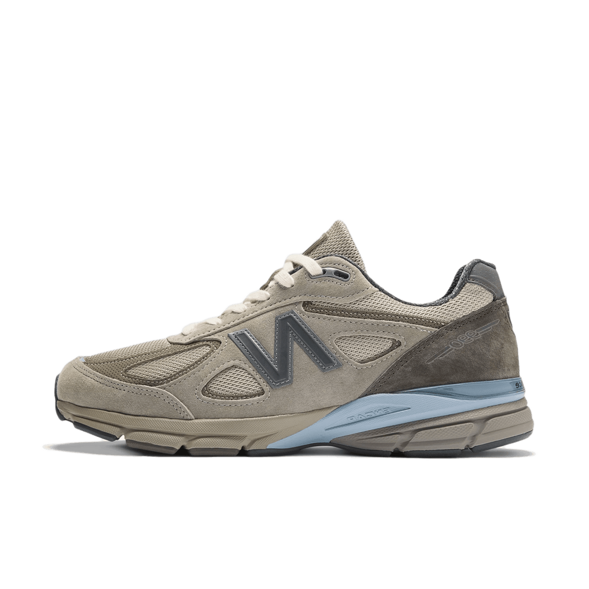 Auralee x New Balance 990v4 Made in USA 'London Fog'