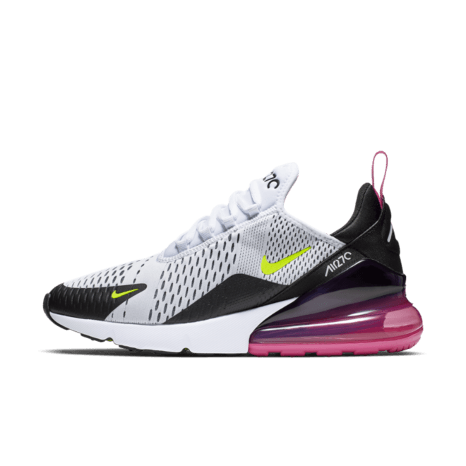 Nike Air Max 270 'White/Laser Fuchsia'