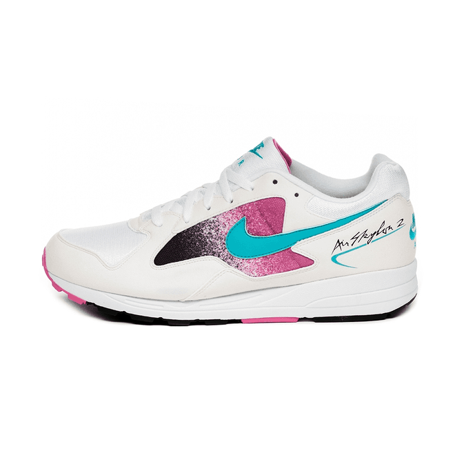 Nike Air Skylon II (White / Blue Lagoon - Active Fuchsia)